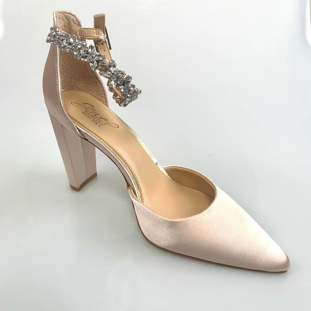 NIB JEWEL BADGLEY MISCHKA Women's Ollie Evening Pumps Size 8